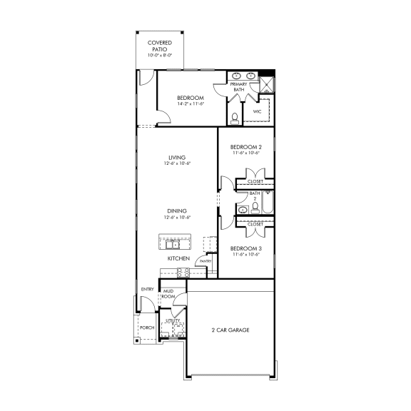 Floor Plans of Caso Santa Rita Ranch in Liberty Hill, TX